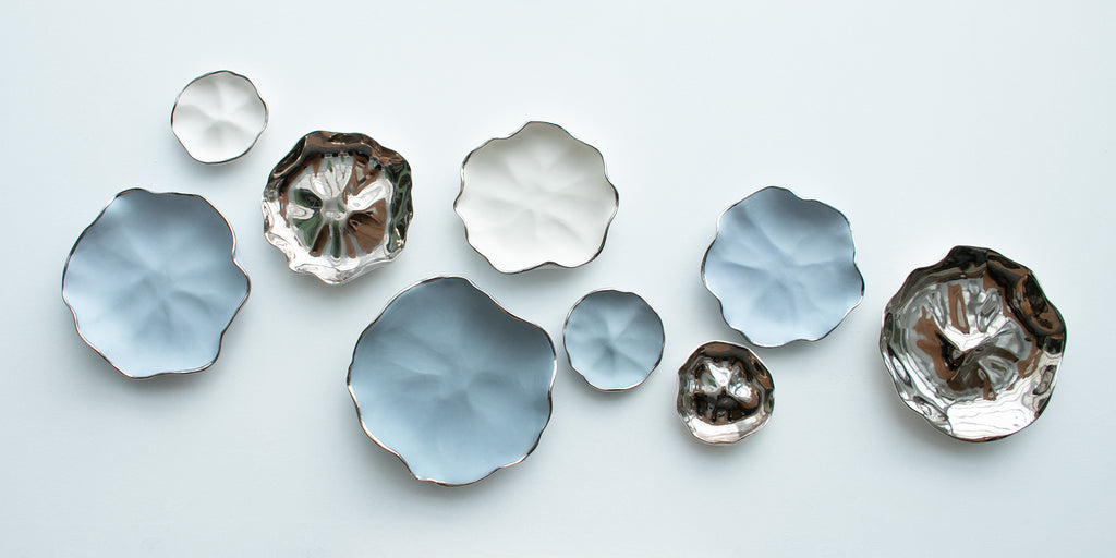 The Northern Sky in Porcelain , An Artistic Ode to the Celestial Dance