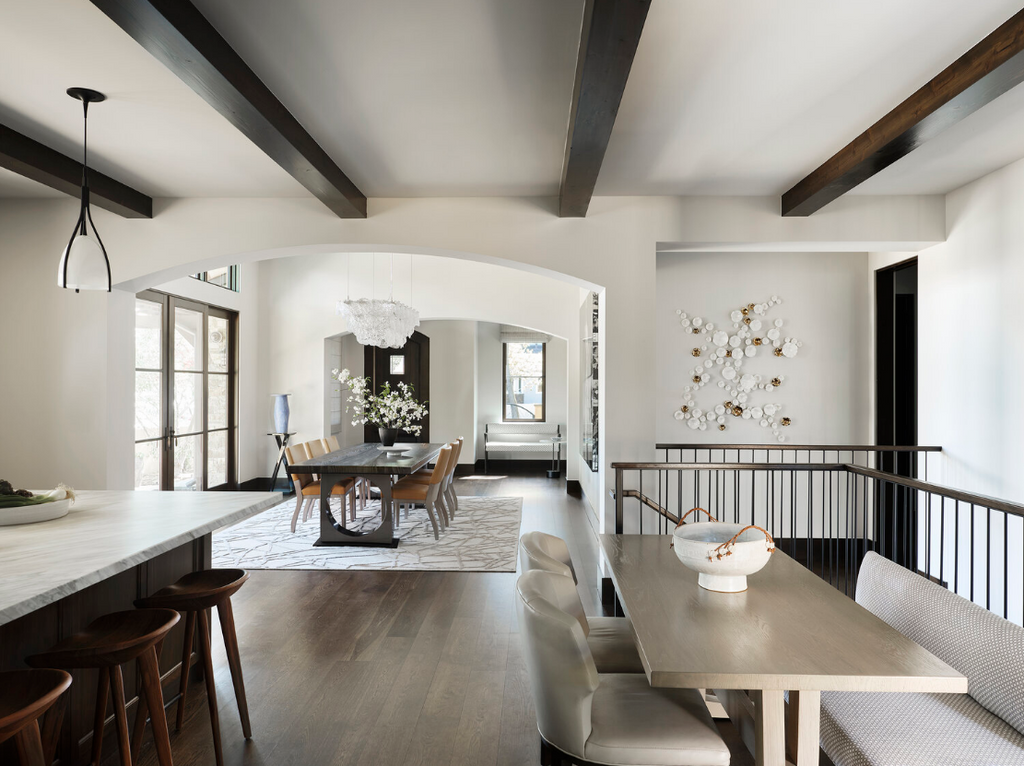 Enhancing Italian Elegance: Artwork That Completes a Palo Alto Home