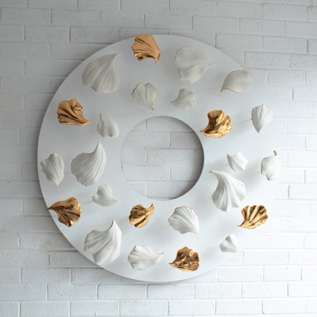 Helios — Sculptural Porcelain Wall Work 