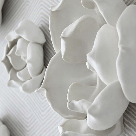 Floral Ceramic Wall Art