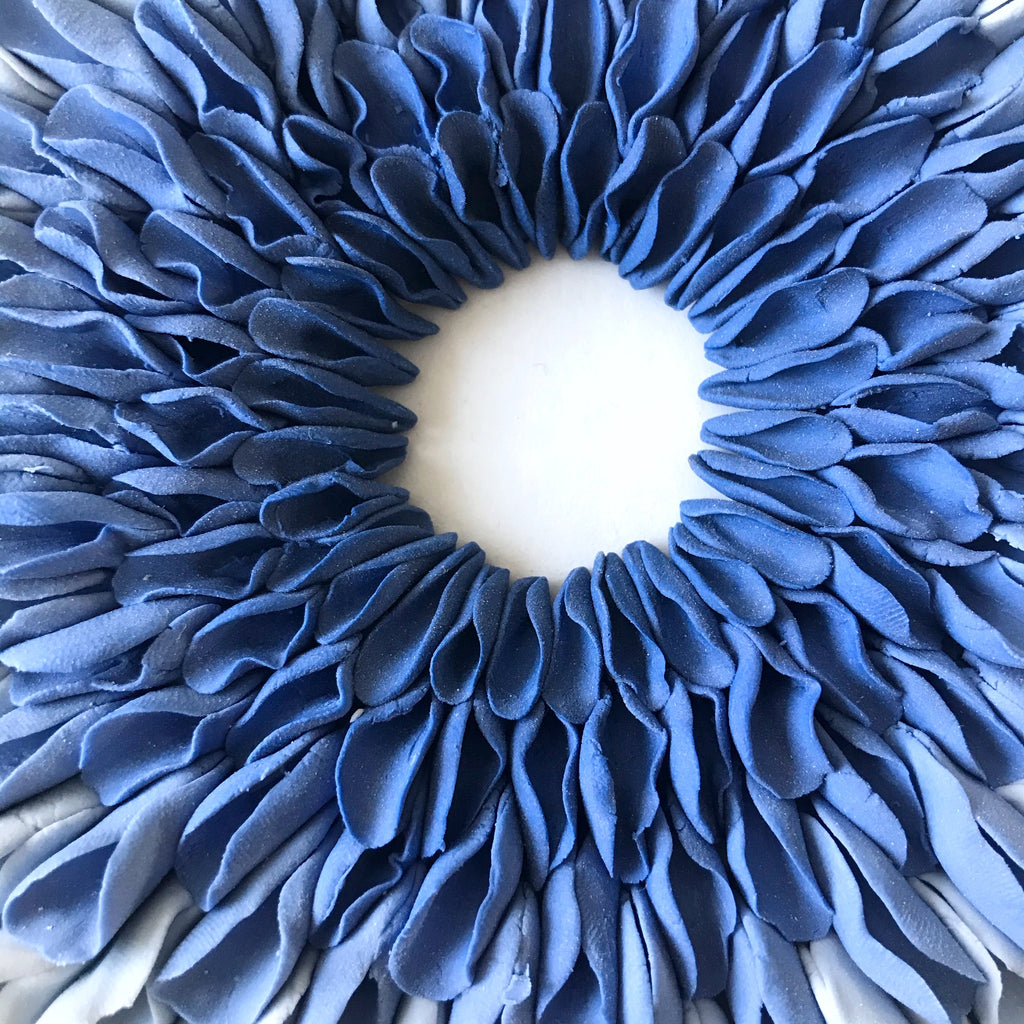 Blue Ceramic Wall Art