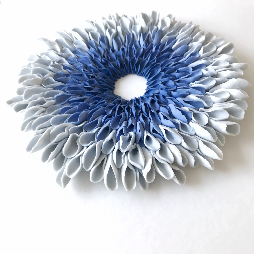 Blue Ceramic Wall Art